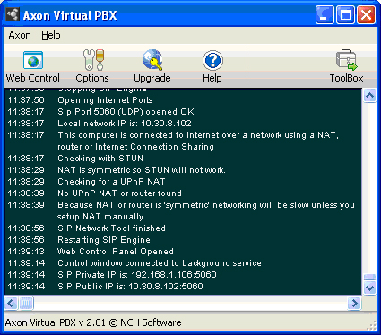 AXON Virtual PBX Configuration Guide