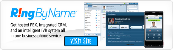 Looking for a great business phone system?  Try RingByName!