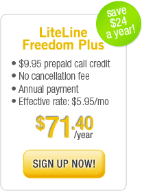 LiteLine annual payment