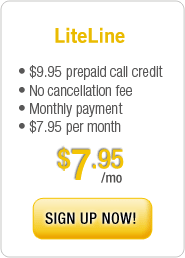 LiteLine monthly payment