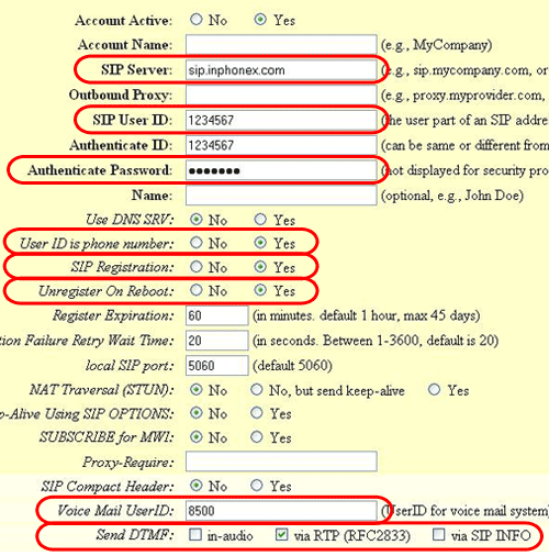 Grandstream GXV 000 Configuration